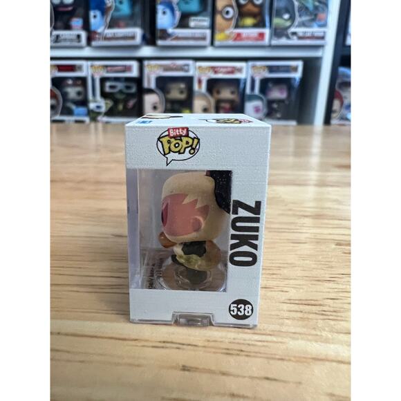 BITTY Zuko Funko Pop #538 ATLA Avatar Last Airbender Nickelodeon Anime Nick TV - Picture 4 of 6